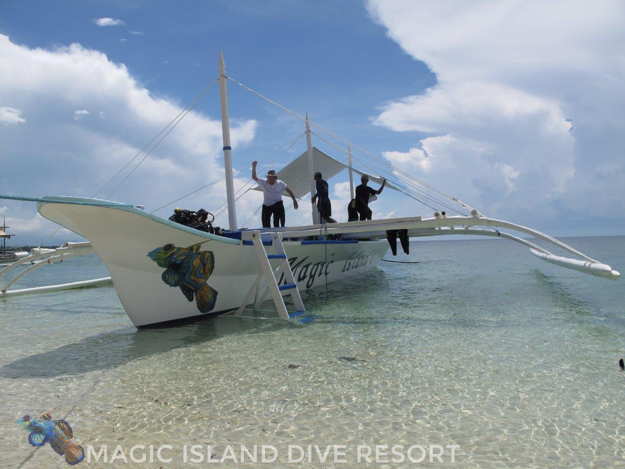 Magic Island Dive Resort Moalboal Exterior photo